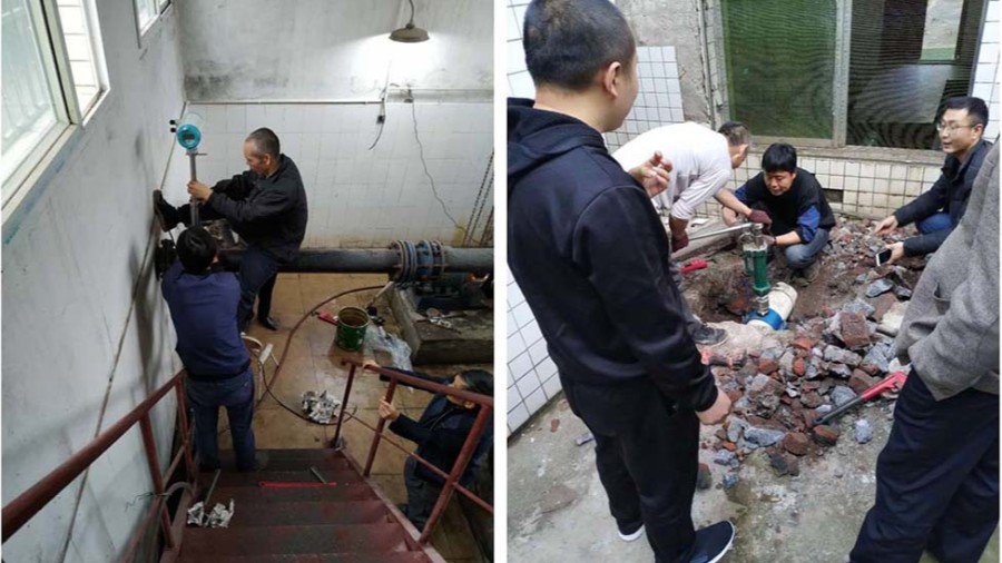 璧山区水利局插入式好博(中国)_好博(中国)安装现场